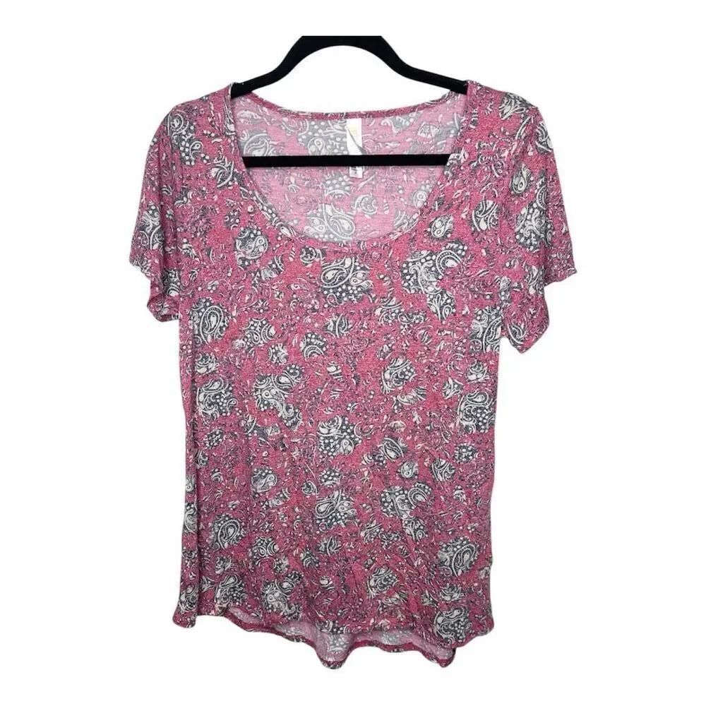 NWT LuLaRoe Pink Classic T Medium (c1)
